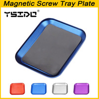 RC Repair Tool Aluminium Alloy Magnetic Screw Tray Plate For Airplane Car Boat Crawler Axial SCX10 D90 D110 Model Repair Tool