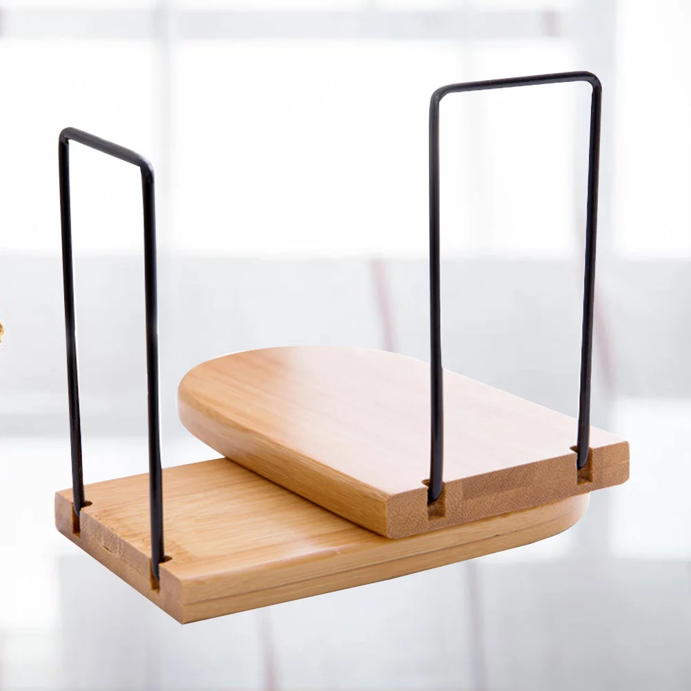 

2Pcs Bamboo Bookends Retractable Desktop Book Holders Large 13x9.5cm Book Organizers Office School Supplies Storage Rack
