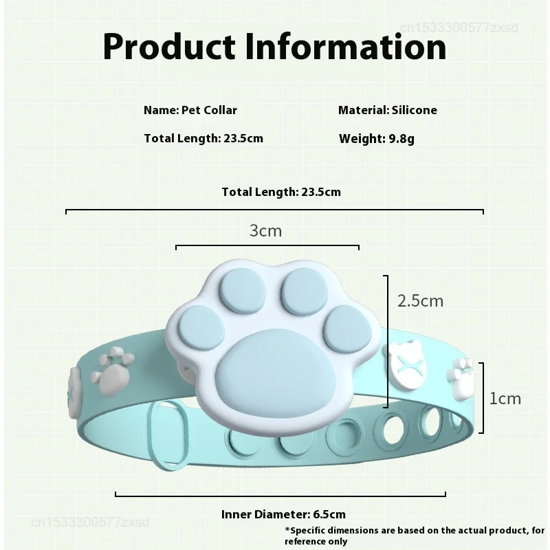 Xiaomi فعالة الحيوانات الأليفة البرغوث والقراد طوق للكلاب القطط البرغوث القراد الوقاية طوق مكافحة البعوض وطارد الحشرات جرو آمنة