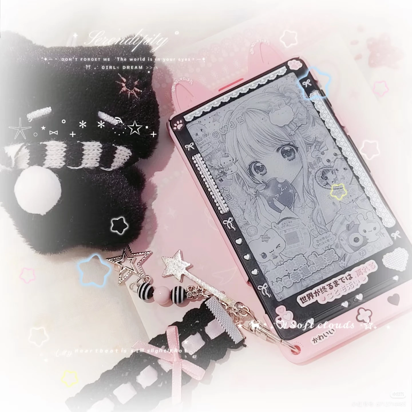 

Электронная книга Xteink X4 с 4,3-дюймовым E-Ink дисплеем, портативная, ультратонкая, с магнитным креплением, для студентов, в подарок