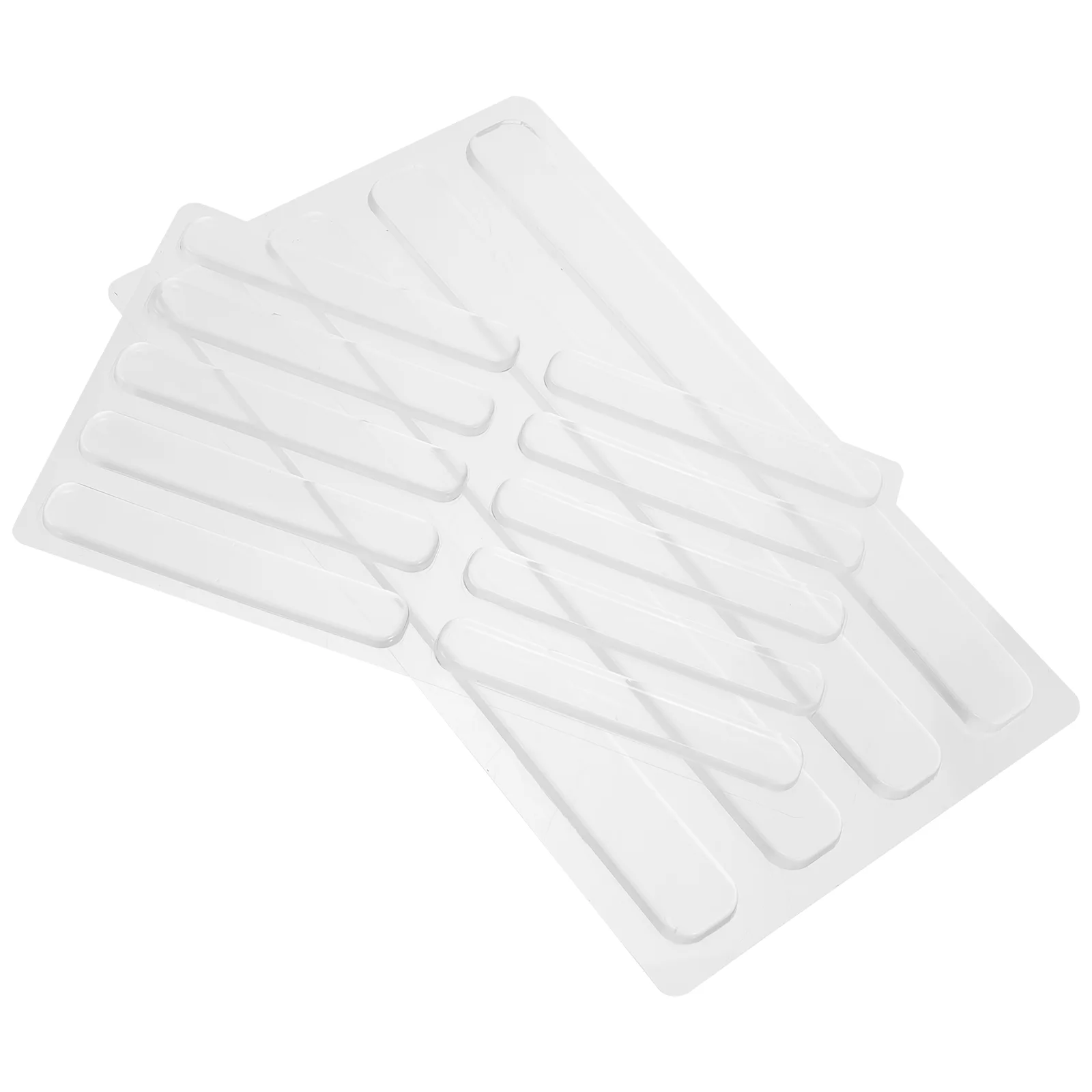 14 Pcs Bumper Pads Guards to Protect Walls Bumpers for Cabinet Doors Strips Silicone Chair Back