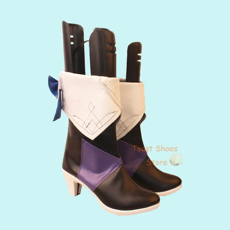 Honkai Star Rail Herta Cosplay Gorgeous Boots Comic Anime Game Role Play for Con Party Halloween Cosplay Costume Prop Shoes