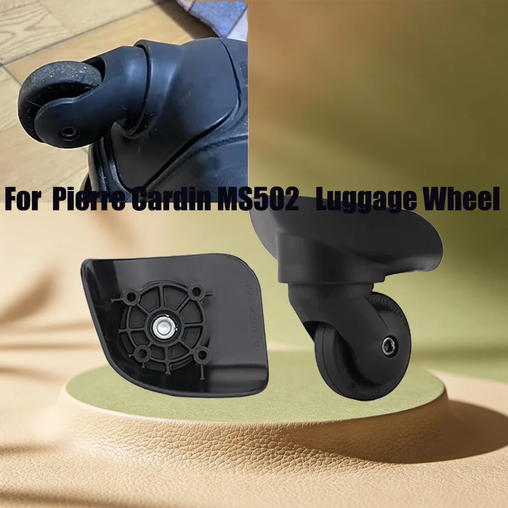 360° Smooth Swivel Luggage Casters - Wearproof Easy Install Universal For Travel Suitcases Universal Replacement For Bags