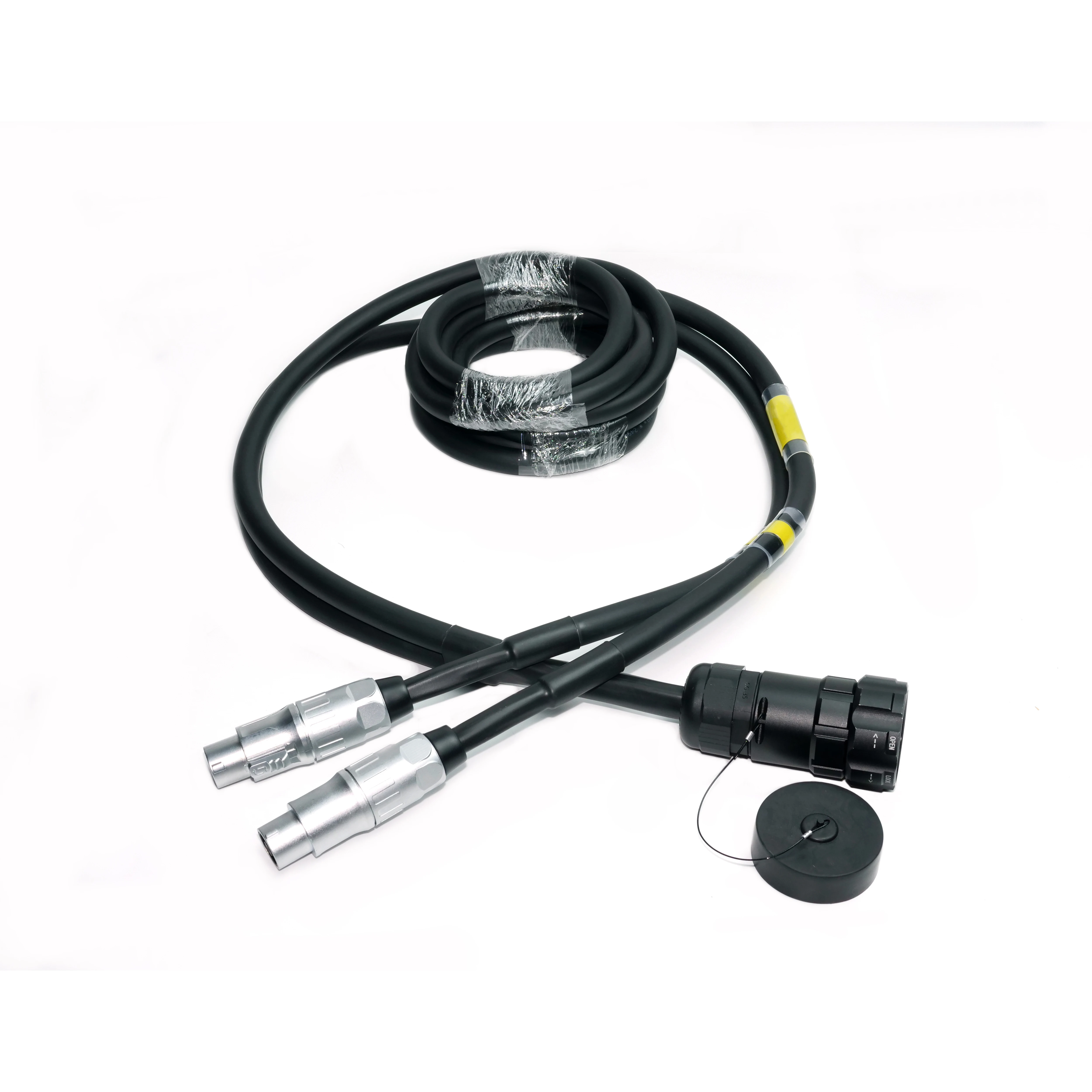 Socapex 19Pin Converting NL8 8Pin Speakon Split Power Audio Cable 4mm/12AWG