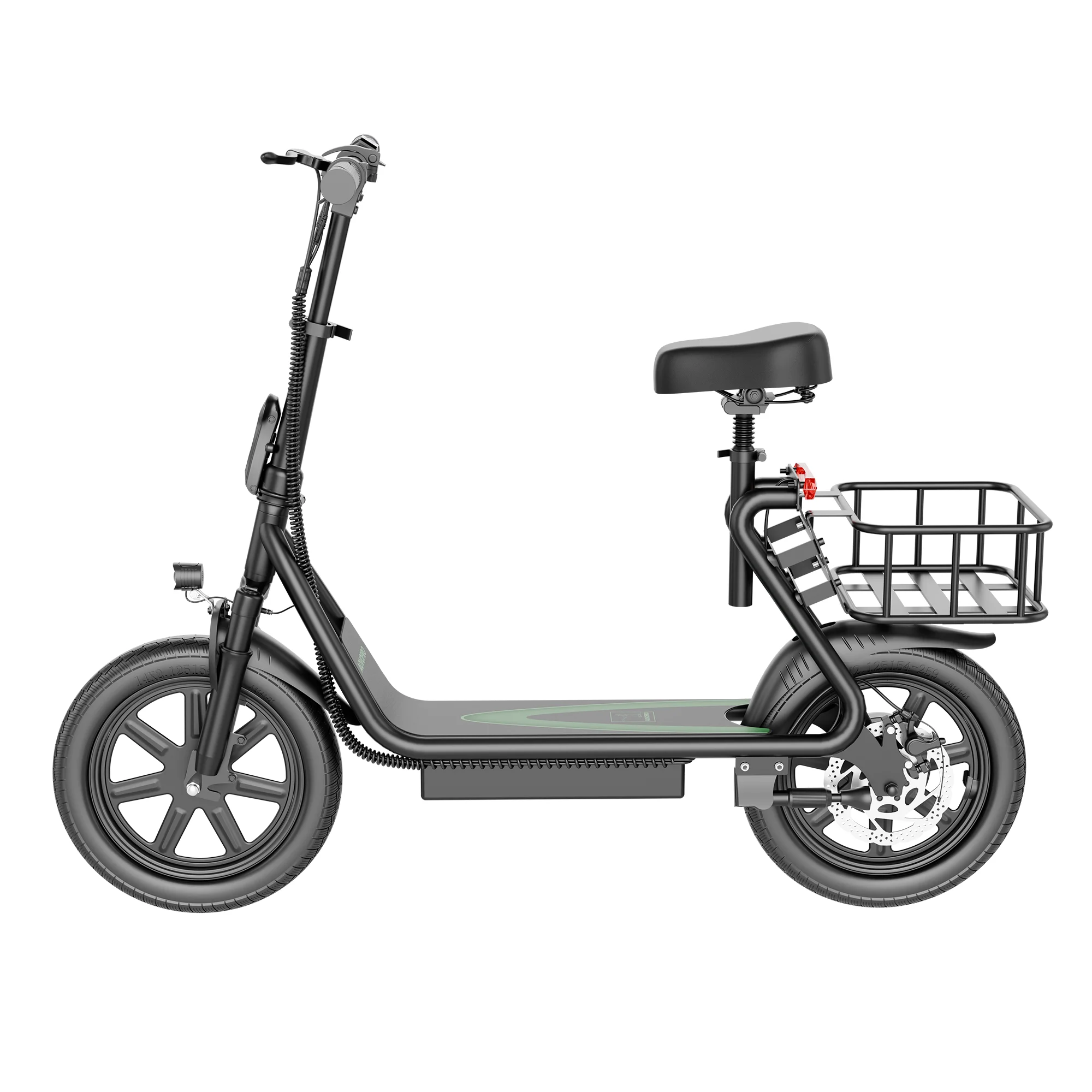 AliExpress JUICEASE Adult Electric Scooter 500W Motor Basket E Bike Smart APP 54.6V22.5AH Battery 14 Inch Wheel Foldable Urban Commuter