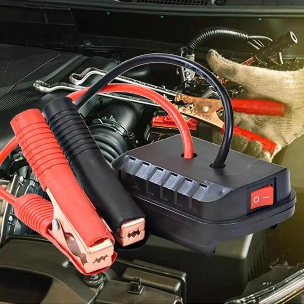 1pc Car Lithium Battery Converter Charger Clip Auto Igniter Jump Starter For Makita Booster Cable Adapter Emergency Power Tools