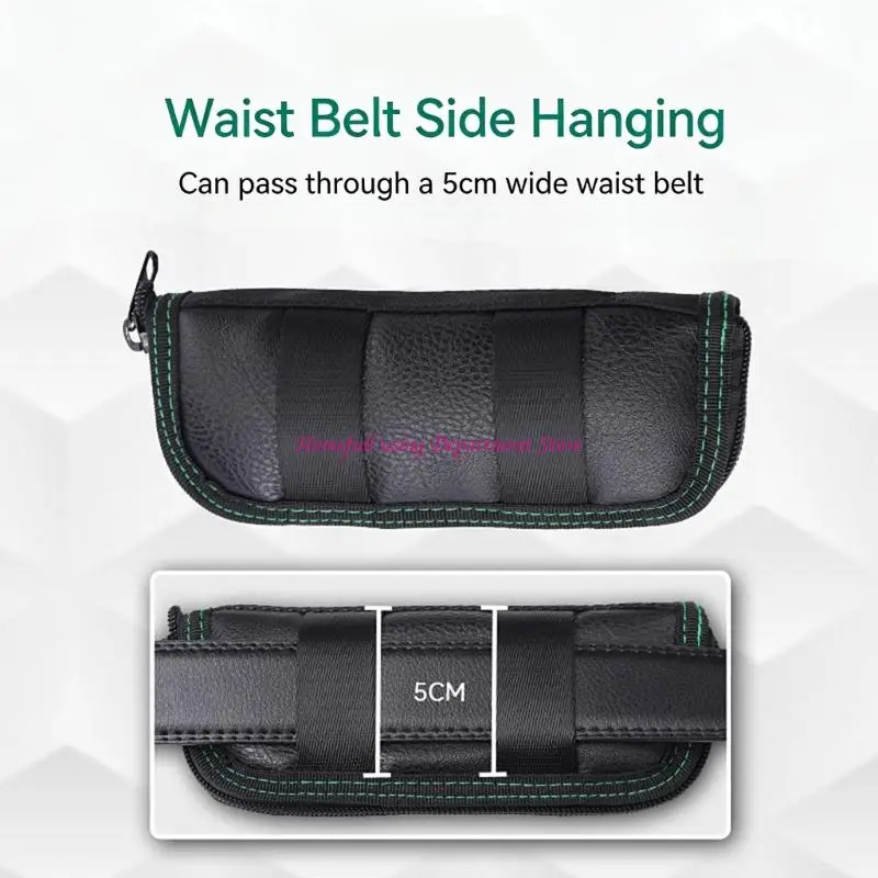 Protective Leather Cutter Bag Folding Cutter Storage Portable Nylon Cover Protective Sheath Cutter Carry Outdoor