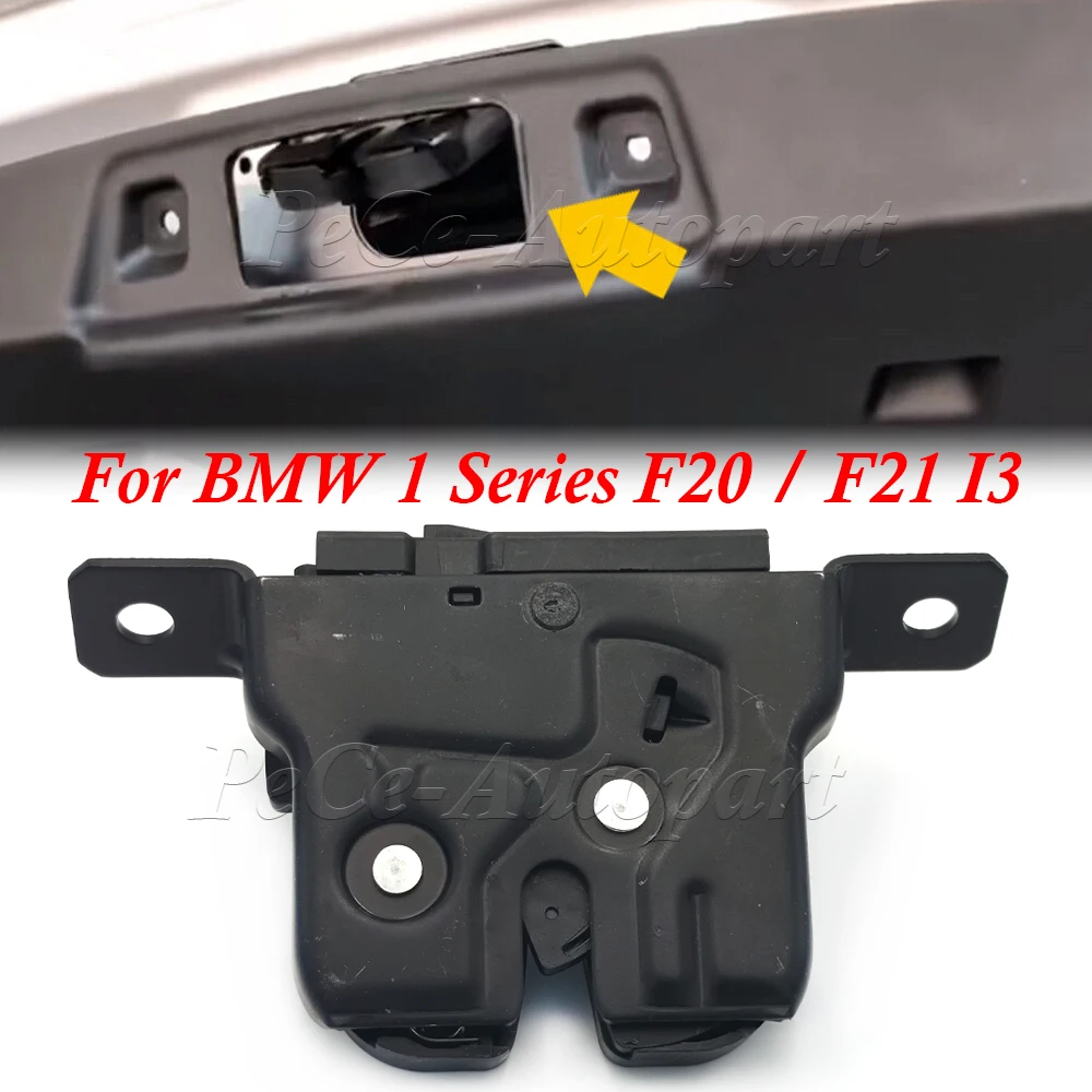 7248075 51247248075 For BMW 1 Series F20 / F21 I3 Tailgate Boot Lid Trunk Lock Latch Actuator