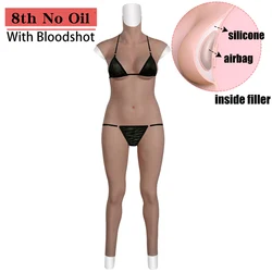 EYUNG 9th Crossdress Bodysuit Silicone Full Body Fantazi Bodysuit Cosplay Silicone Crossdresser Suit Transvestite Body Suit