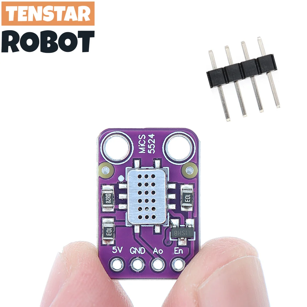 TENSTAR MICS-5524 Air Quality Gas Sensor Module Carbon Monoxide Hydrogen Methane Ethanol H2 CO MICS5524 Detection Board