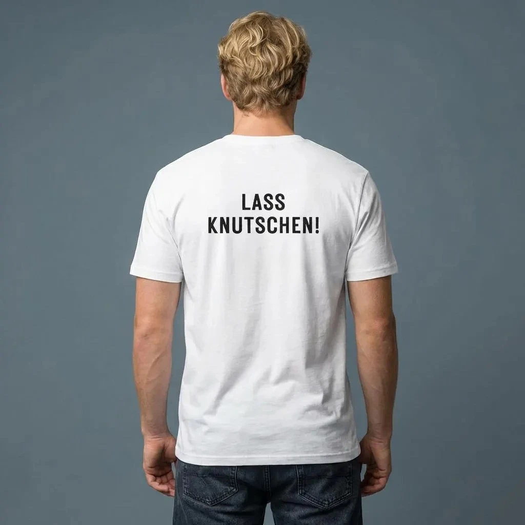 Dating Shirt | Single Lifestyle Shirt | Unisex Casual Fit T-shirt with Back Print | Organic Cotton | Fair Wear | Also Oversized