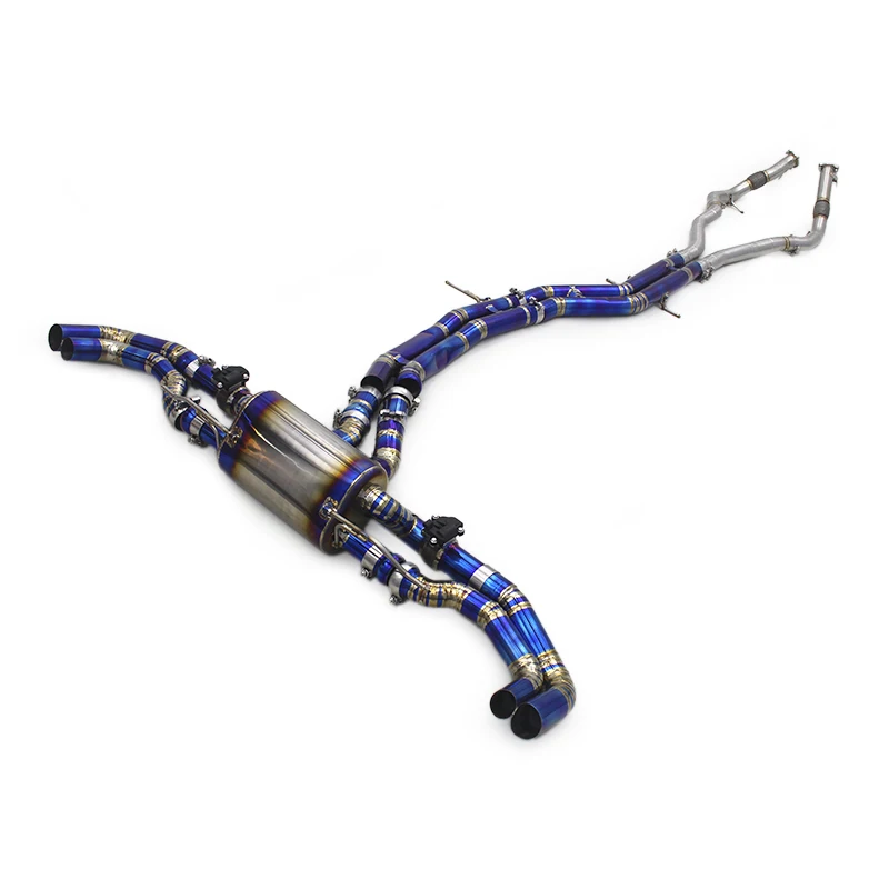 

YD Tuning Titanium Catback Exhaust For Audi SQ8 4.0T 2018-2024 Exhaust Valvetronic Muffler Escape Car Exhaust System