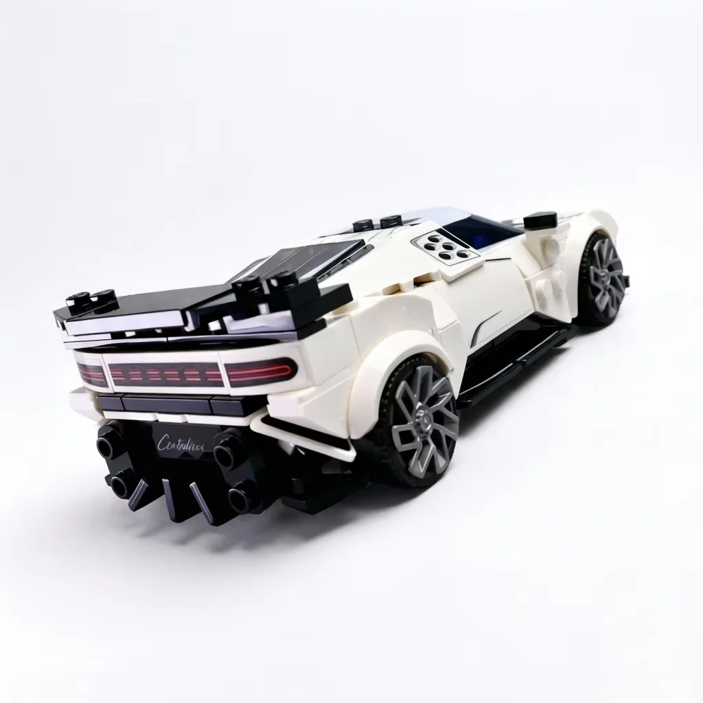 2026 DIY 슈퍼카 77240 부가티 센토디에치 슈퍼카 블록 장난감 선물, 교육용 장난감, 홈 데코레이션