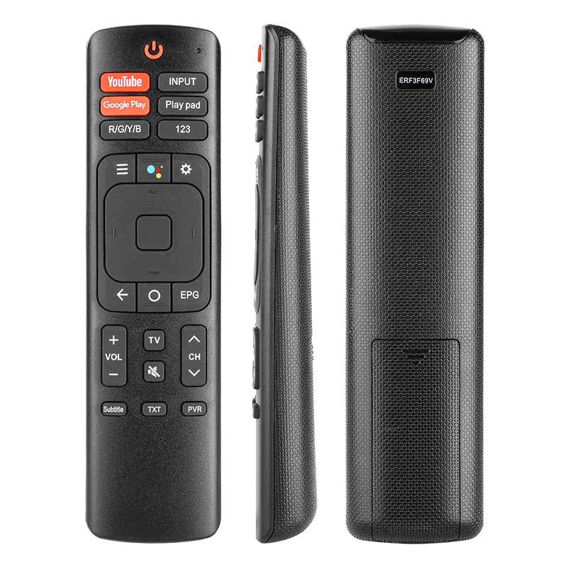 ERF3F69V For Hisense Remote Control, For Hisense VU Smart 4K LED TV