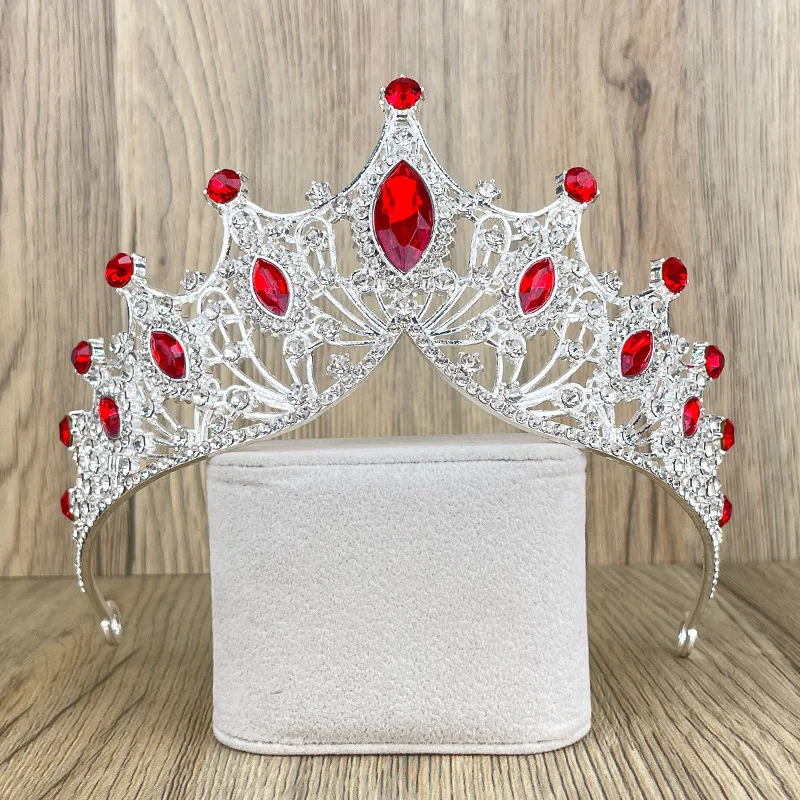 Винтаж в стиле барокко, серебряный цвет, свадебная корона, свадебный бал, тиара, аксессуары, конкурс на день рождения, головной убор королевы и принцессы