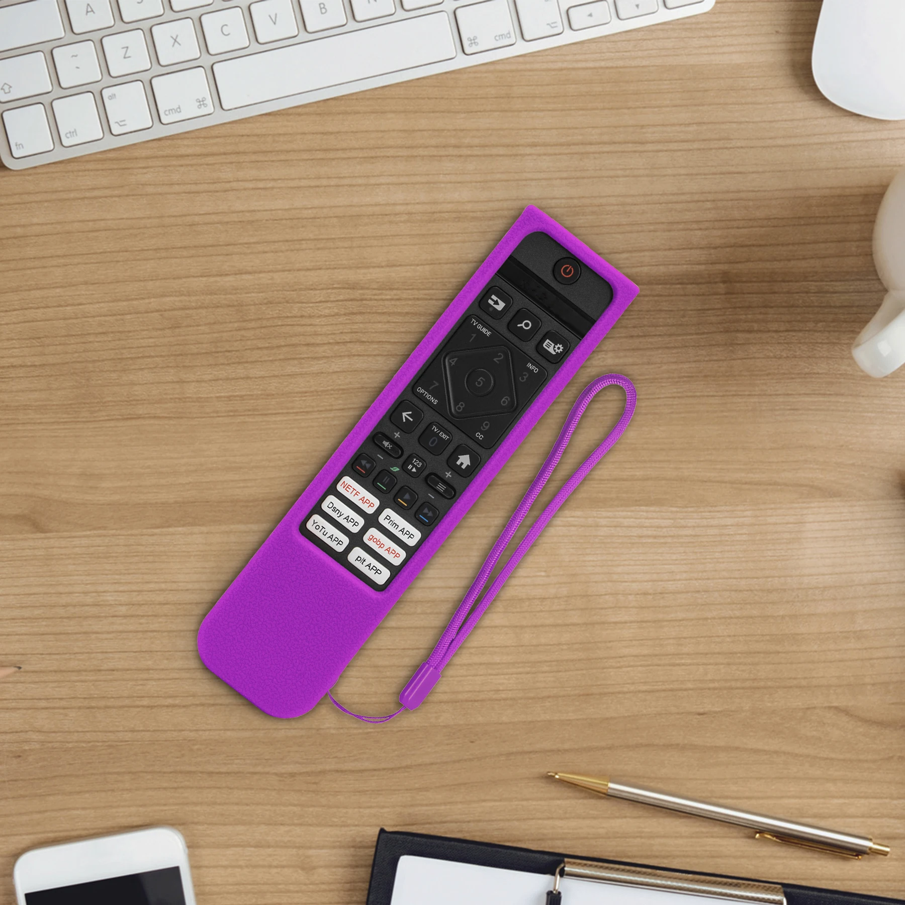 Silicone Protective Remote Control Case for Philips TV SRC-3215-01 398GR10BEPHNL000SY SRC-3216-12 398GM10BEPHNE000SY Cover