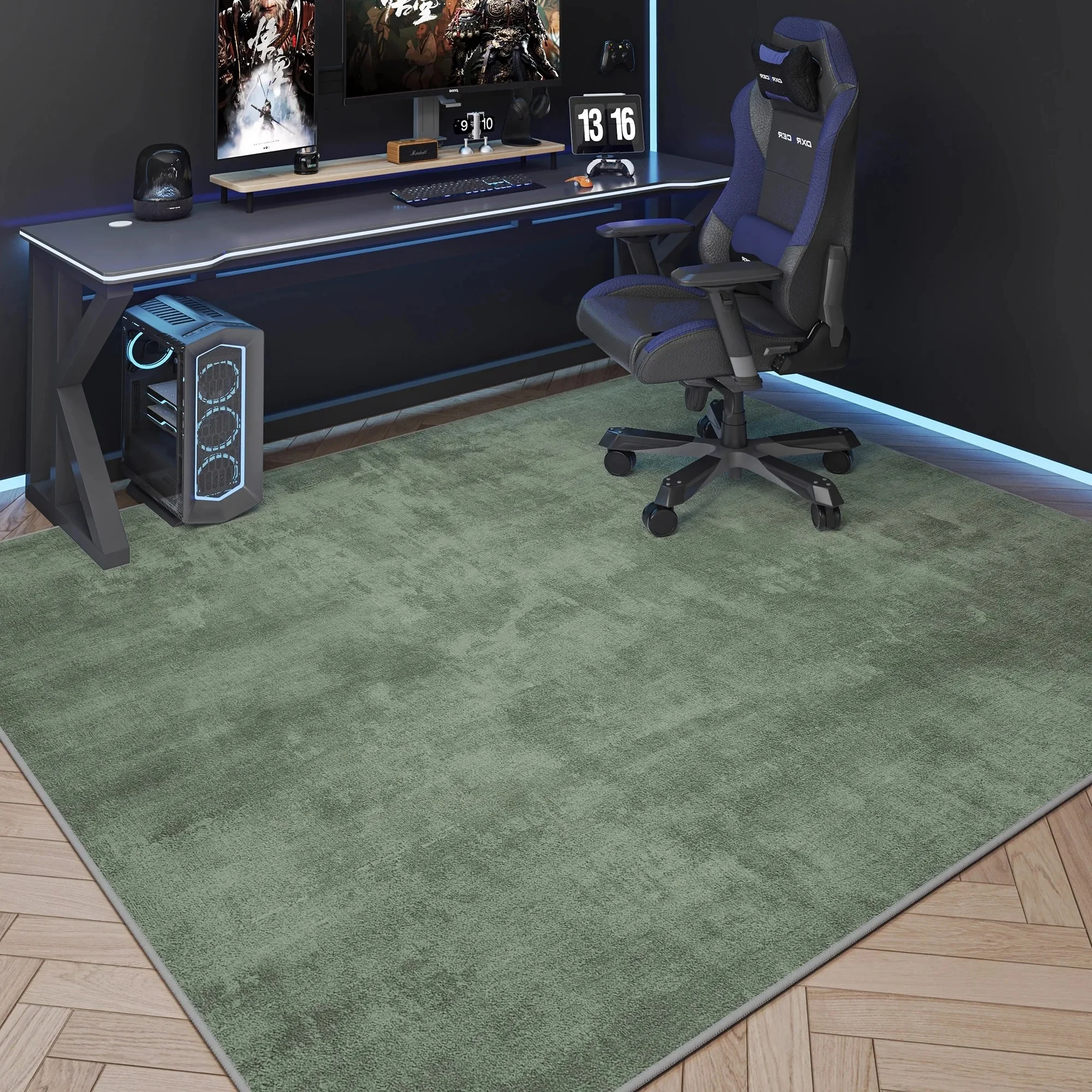 VIKAMA effen kleur getextureer - Chair Mat Hard Floor recensie en prijs