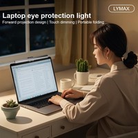 LYMAX Laptop Screen Hanging Lamp Eye Protection Computer Monitor Lamp Smart Table Lamp Asymmetrical Light Source
