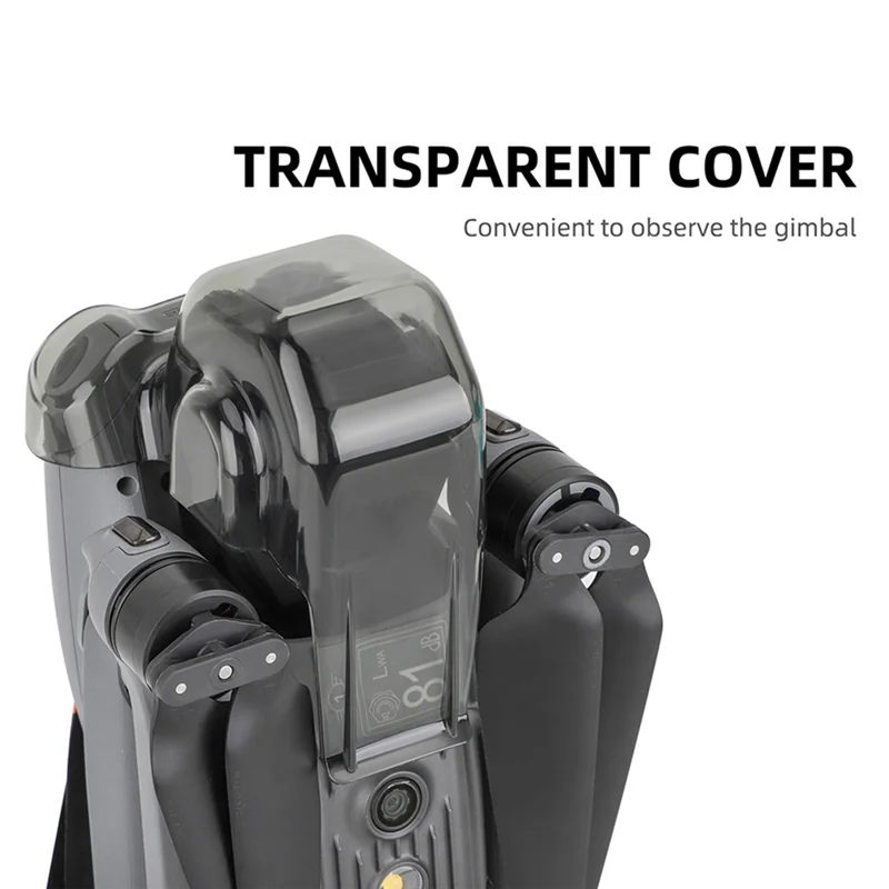 A29F-SUNNYLIFE For Air 3 Lens Cover, Gimbal Sensor Integrated Protective Cover Anti-Bump Portable Multi-Functional Accessory