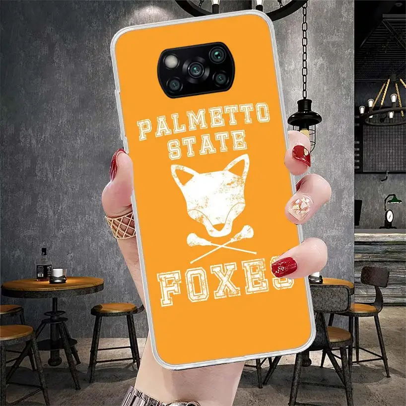 Andreil All For The Game Palmetto State Foxes Phone Case For Xiaomi Poco X6 X5 X4 X3 Nfc F6 F5 Pro F4 F3 M5S M5 M4 M3 M2 F2 F1 C