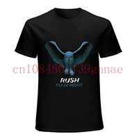 Rush Fly by Night Men Music Band Short Sleeves T Shirt