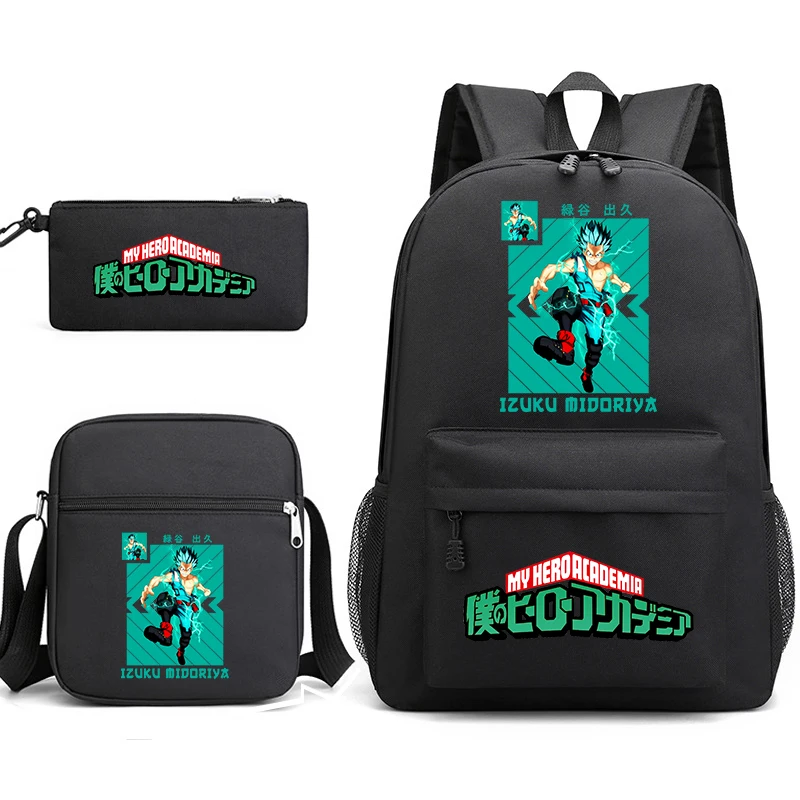 my-hero-academia-izuku-midoriya-ensemble-scolaire-3-pieces-pour-garcons-sac-a-dos-sac-a-bandouliere-trousse-a-crayons-sac-a-dos-decontracte-voyage-en-plein-air