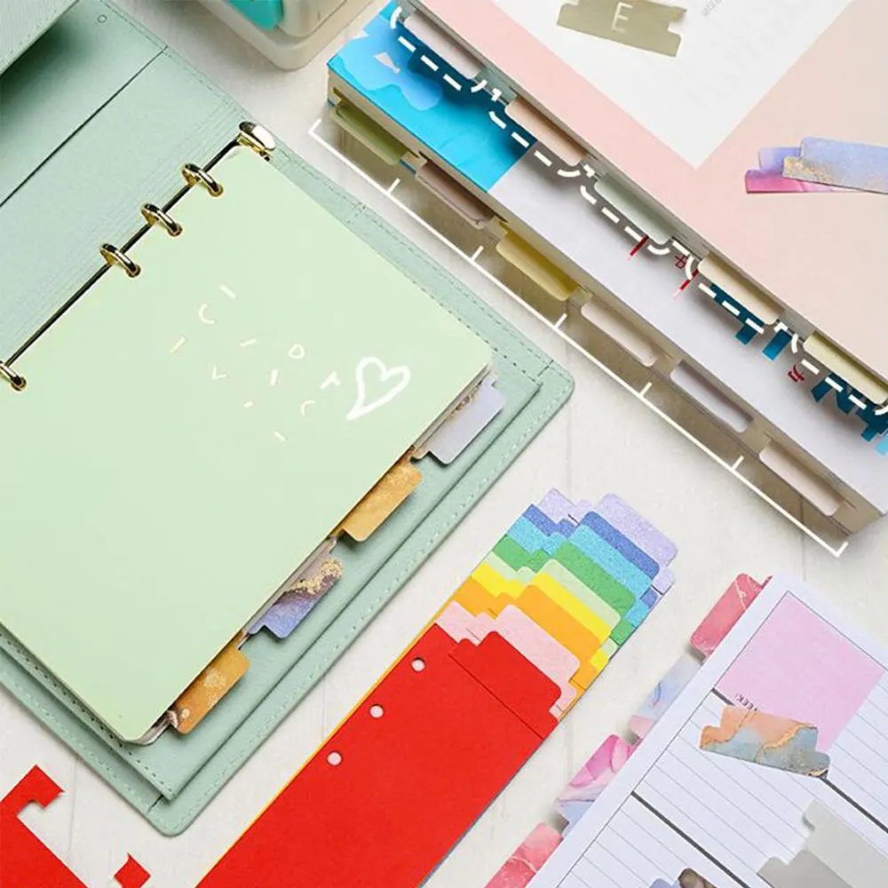 1 szt. ręczny dziurkacz do etykiet, okrągły dziurkacz do etykiet, płaski dziurkacz do etykiet, ręcznie robione zakładki i notatniki DIY.