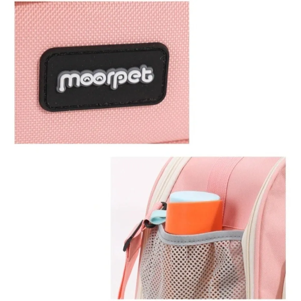 

Fashion Breathable Pet Cat Backpack Colorful Foldable Cat Outdoor Handbag Portable Pet Crossbody Bag Outdoor