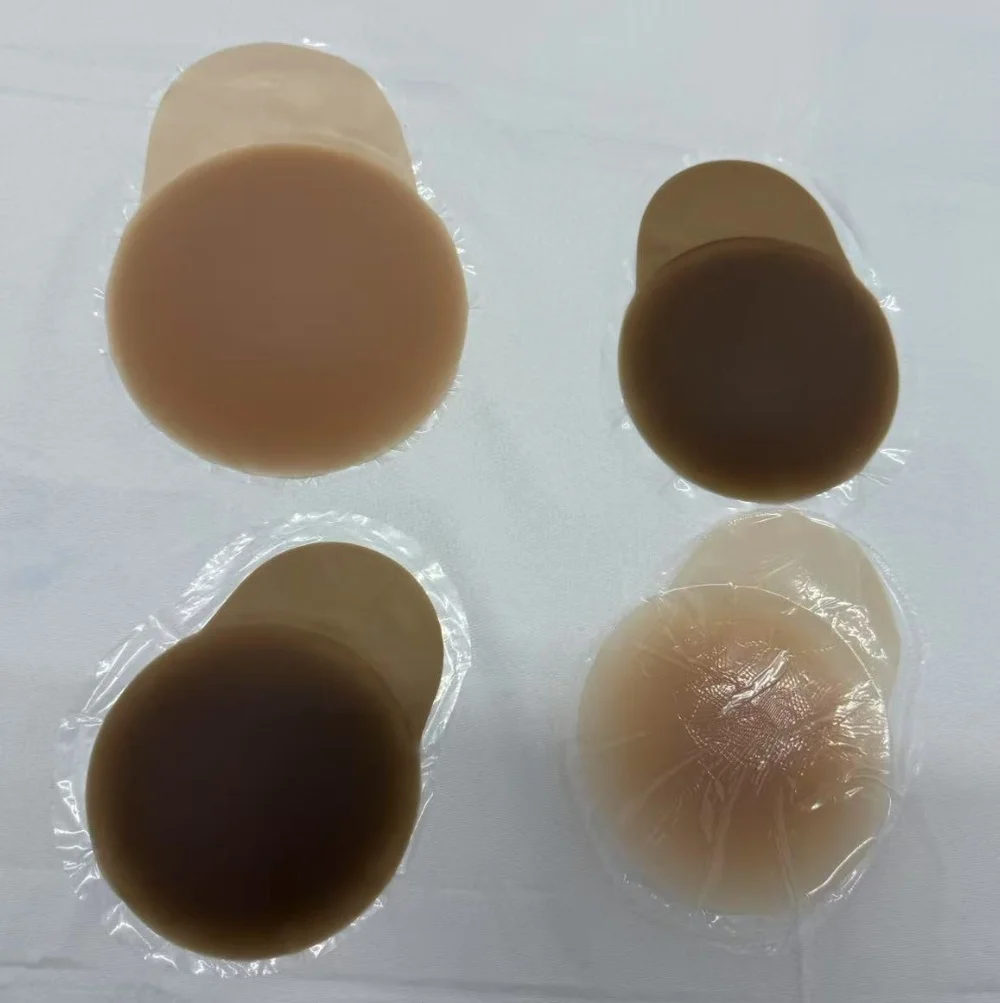 

Adhesive Silicone Pasties - Reusable Nipple Covers for Women, Seamless Under Clothing, No-Slip Petals nipple cover sticky bra