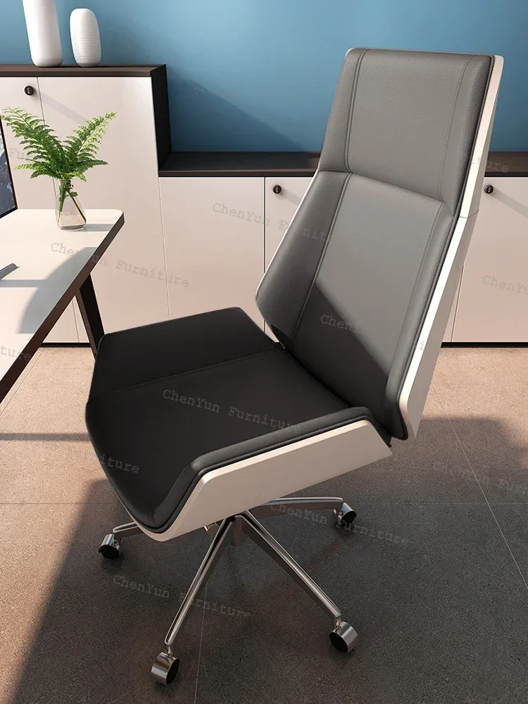 

Simplicity Design Office Chair Leather Recliner Boss Meeting Gaming Chair Executive Home Sillas De Oficina Office Furniture