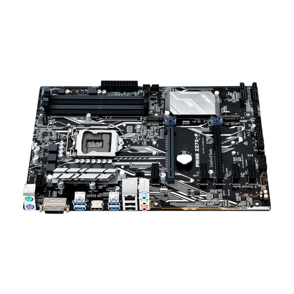 Untuk komputer desktop A-s-u-s PRIME Z270-P motherboard komputer 1151Z270 mendukung DDR4