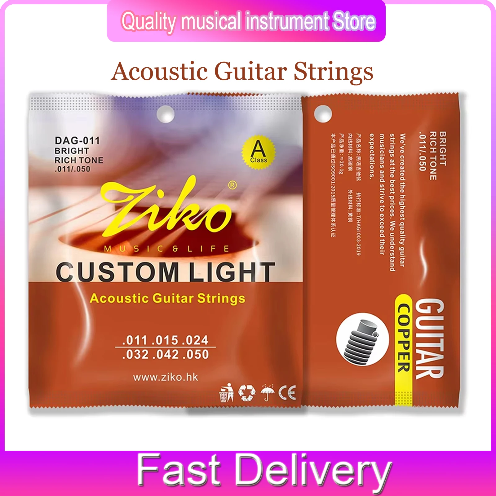 Ziko 6Pcs/Set Acous…