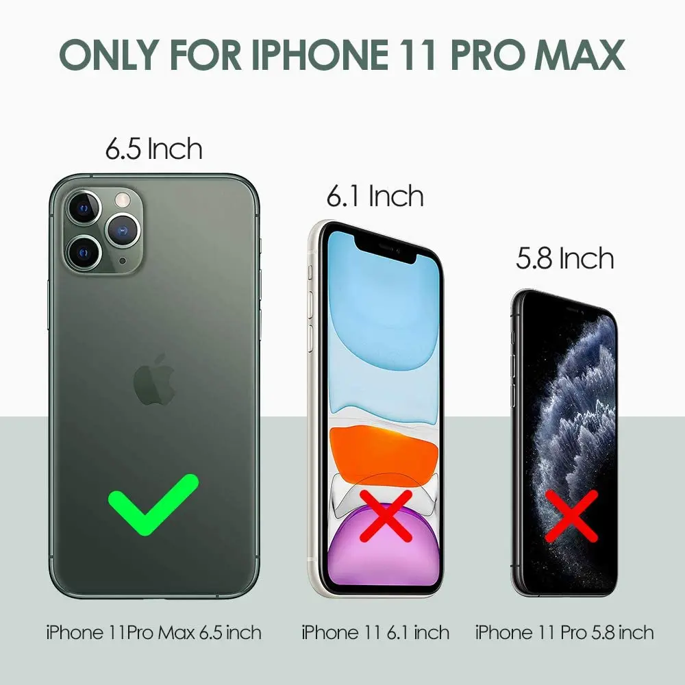 NEWDERY Battery Case for iPhone 11 Pro Max 10000mAh Portable Protective Charging Case Extended Rechargeable Battery Power Bank