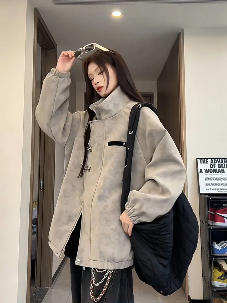 

Новое китайское мужское кожаное бейсбольное пальто Jaet, весенне-осеннее матовое кожаное пальто с застежкой-молнией, модная молодежная одежда