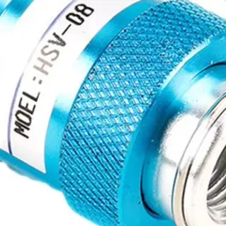 2pcs HSV-06 HSV-08 HSV-10 HSV-15 Pneumatic Hand Slide Valve Flow Control Manual Switch Pneumatic Tool Accessories ﻿