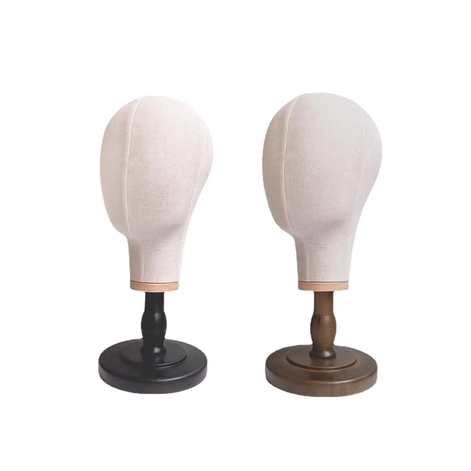 Mannequin-Kopf aus Segeltuch, Manikin-Kopfmodell, Kopfhörer-Rack-Styling-Display, Hut