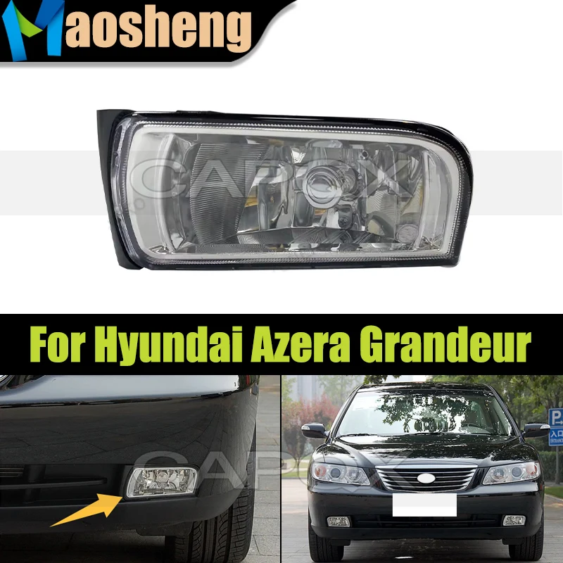 

Передний бампер, противотуманная фара для Hyundai Azera Grandeur 2006 2007 2008 2009, противотуманная фара 92201-3L100 92202-3L100