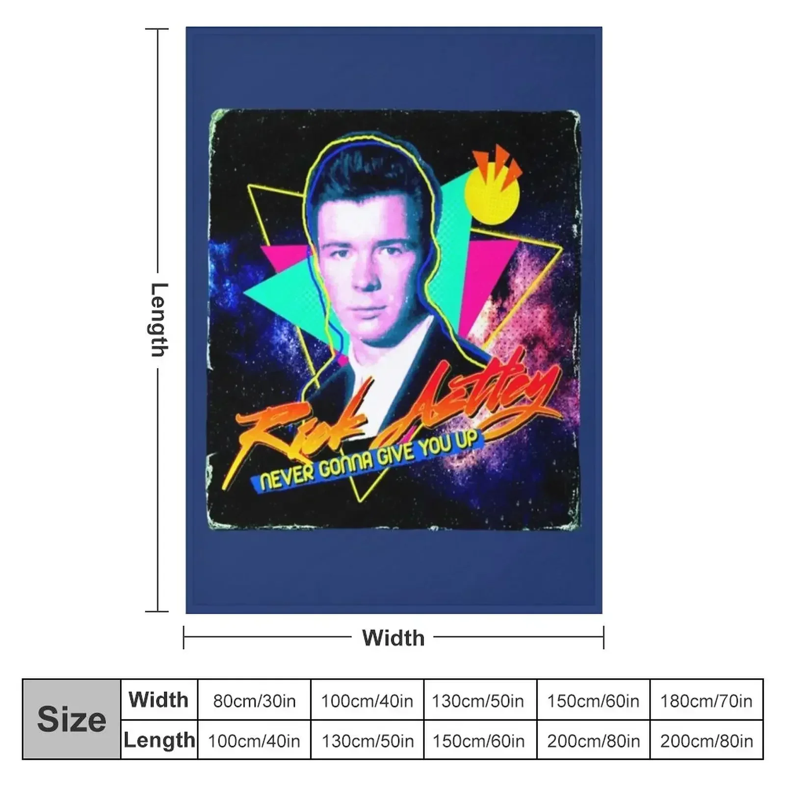 Rick Astley Throw Blanket Weighted Luxury St blankets ands Bed Blankets