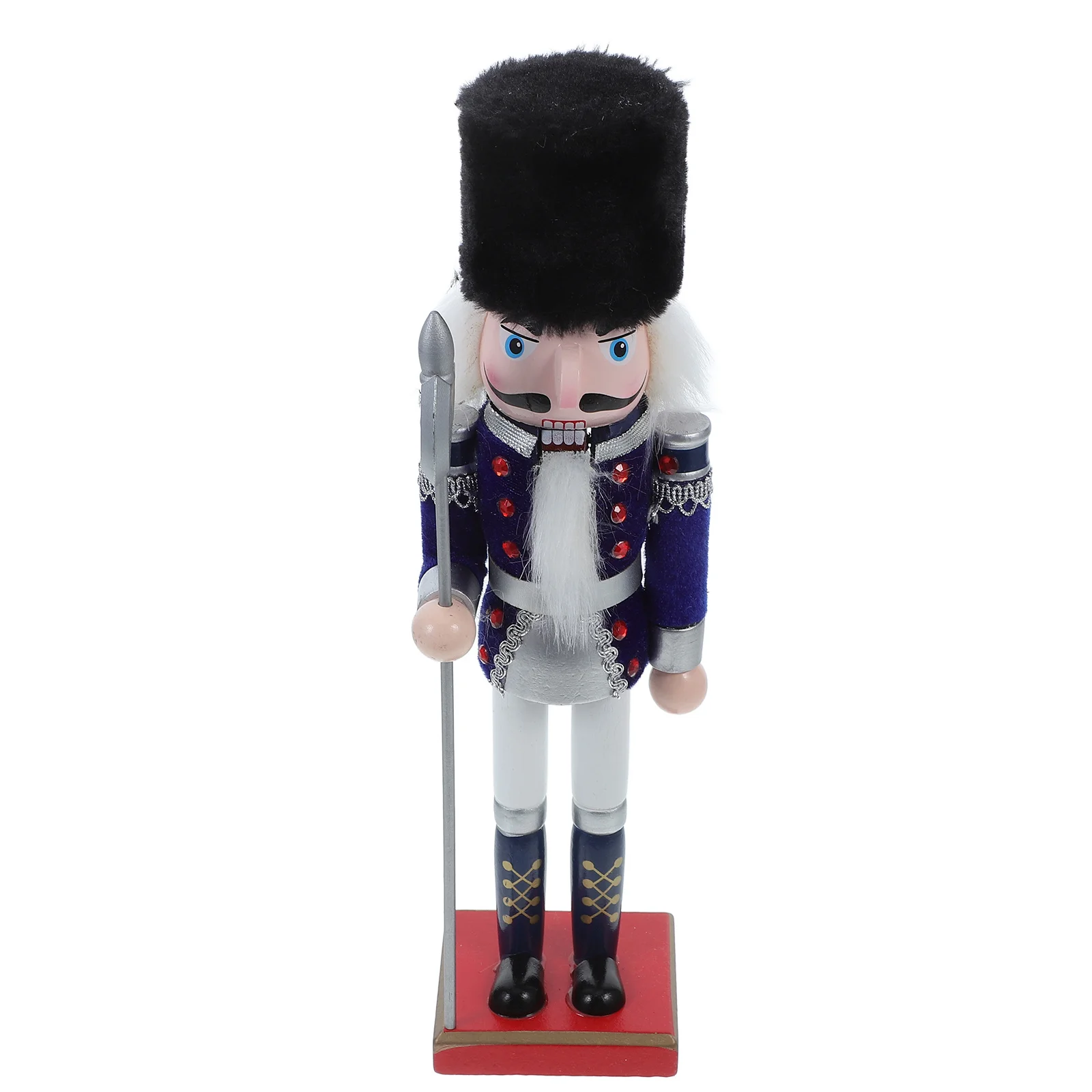 

Nutcracker Ornament Holiday Figures Puppet Home Table Fireplace Decorations Colored Soldier