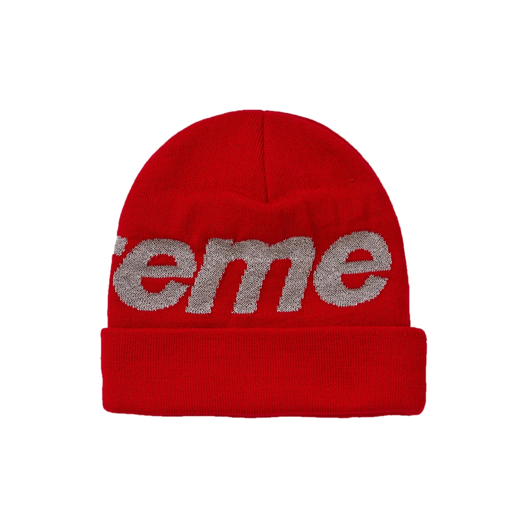 Supreme Acrylic Beanies Unisex Red SUP-FW18-901