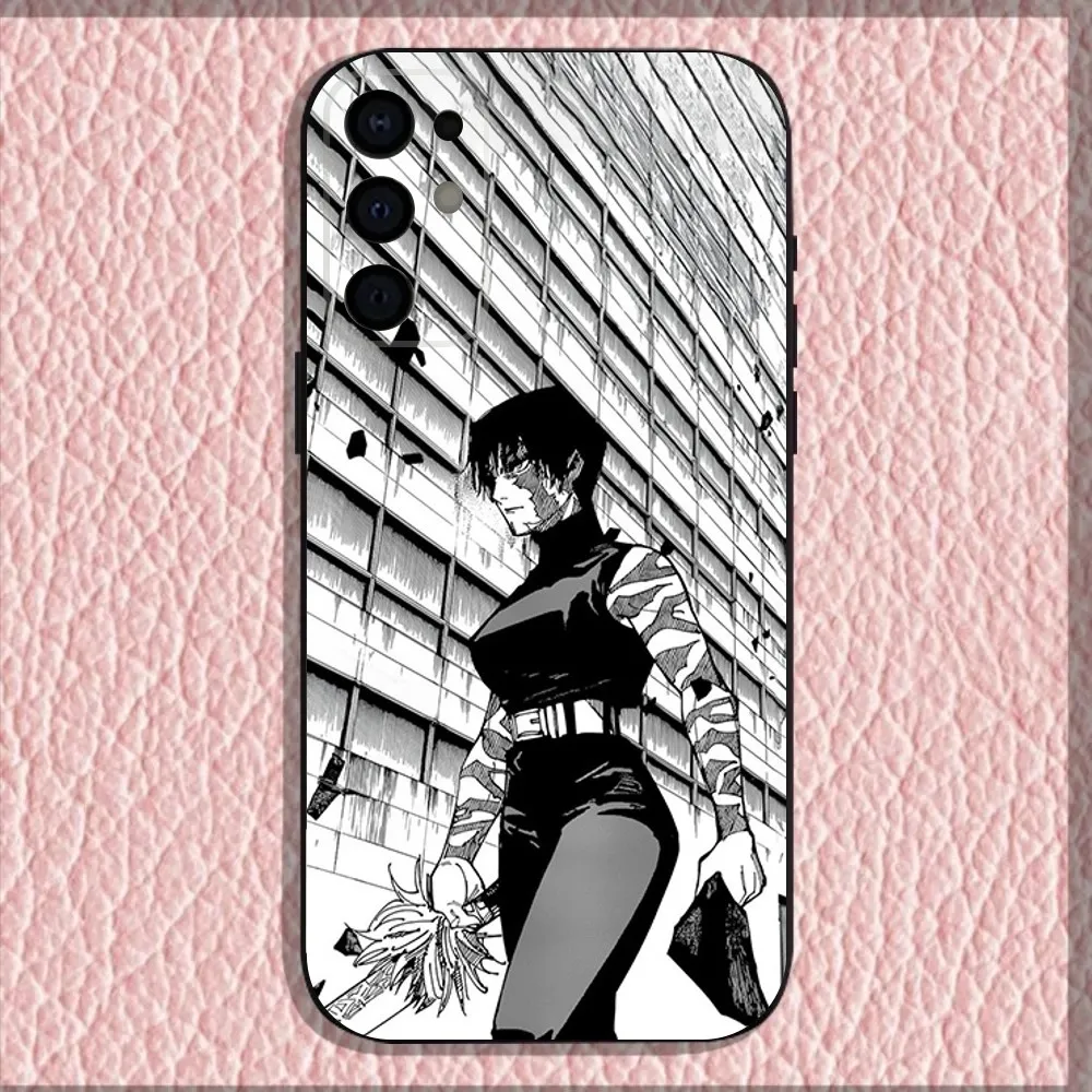 Maki Zenin Jujutsu Kaisen Phone Case For Samsung S25,S24,S21,S22,S23,S30,Ultra,S20,Plus,Fe,Lite,Note,10,9,5G Black Cover