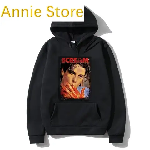 Halloween Movie Shirt Cool Scream Horror Billy Loomis Printed Graphic Sweatshirts Loose Casual Harajuku Hooded