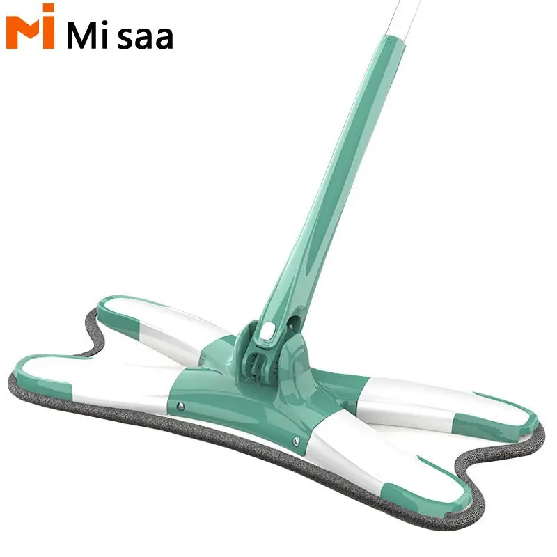 Flat Floor Mop Replace Cloth Heads Household X-type Cleaning Supplies Sturdy Home Cleaning Tool Mops Microfiber Mat Lightweight