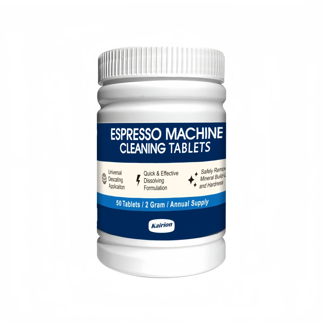 

Kairion Cross-Border 50-Pack Coffee Machine Cleaning Tablets, Remove Grease from Pipes, Remove Scale, Family Pack