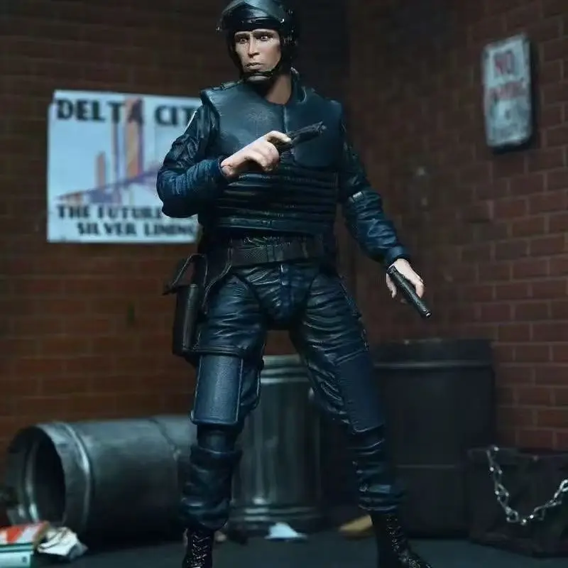 NECA Figuur Robocop Alex J. Murphy Action Figure Model Speelgoed Gezamenlijke Movbale Pop Kamer Ornament Kerstcadeau voor kinderen