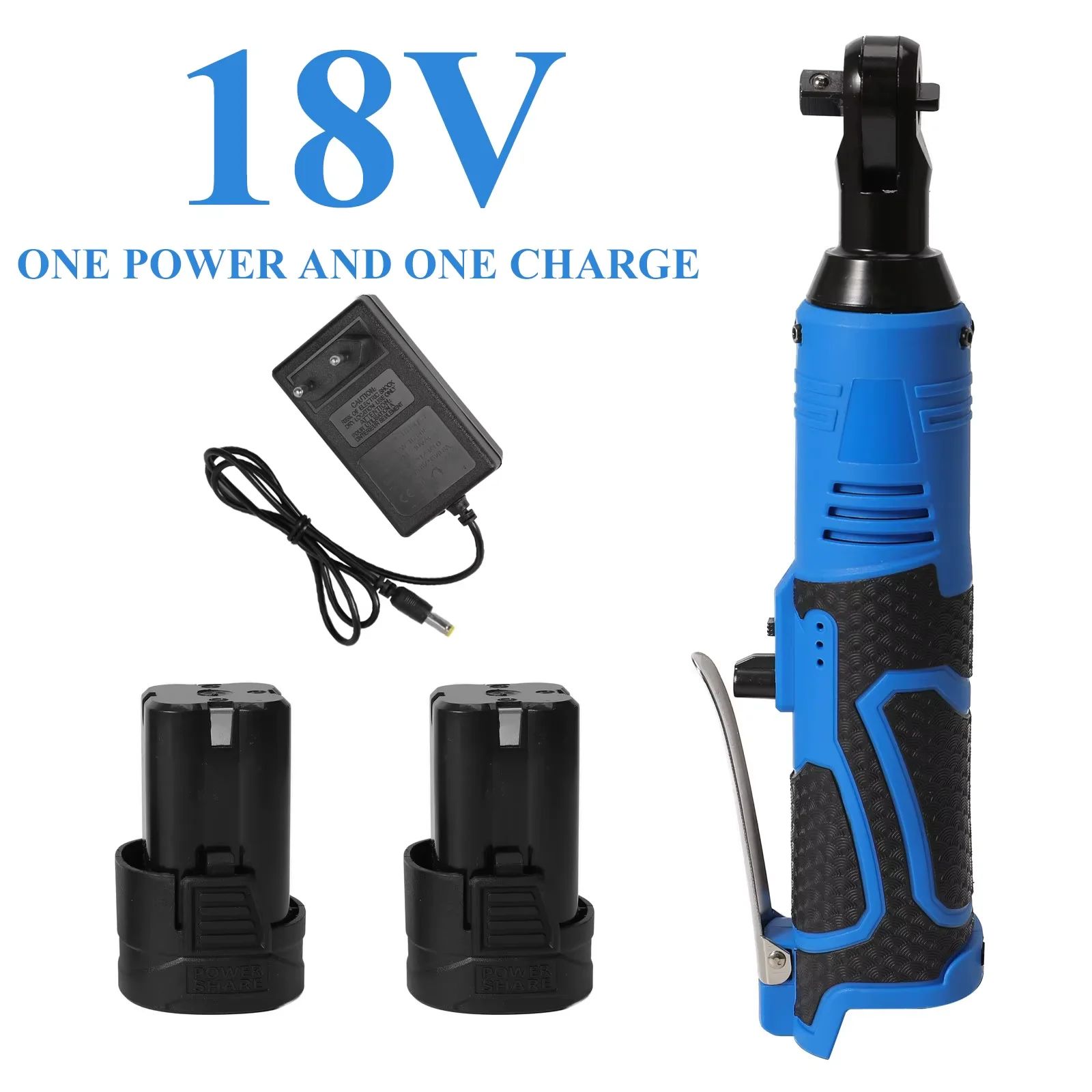 100N.m/60N.m Draadloze Elektrische Ratsjenschroevendraaier 3/8 inch Elektrische Slagmoersleutel met Verlengstuk 280RPM Krachtige Autoreparatiegereedschap
