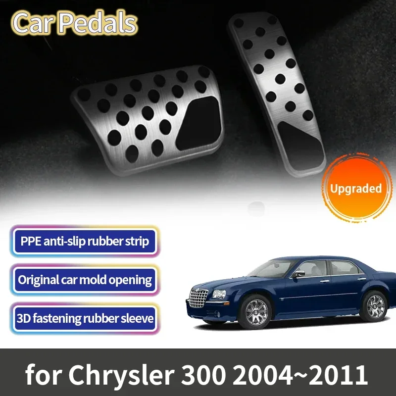

Car Foot Pedal for Dodge Charger Chrysler 300 300C 2004~2010 2008 2007 2005 Gas Accelerator Brake Restfoot Non-slip Pedal Parts
