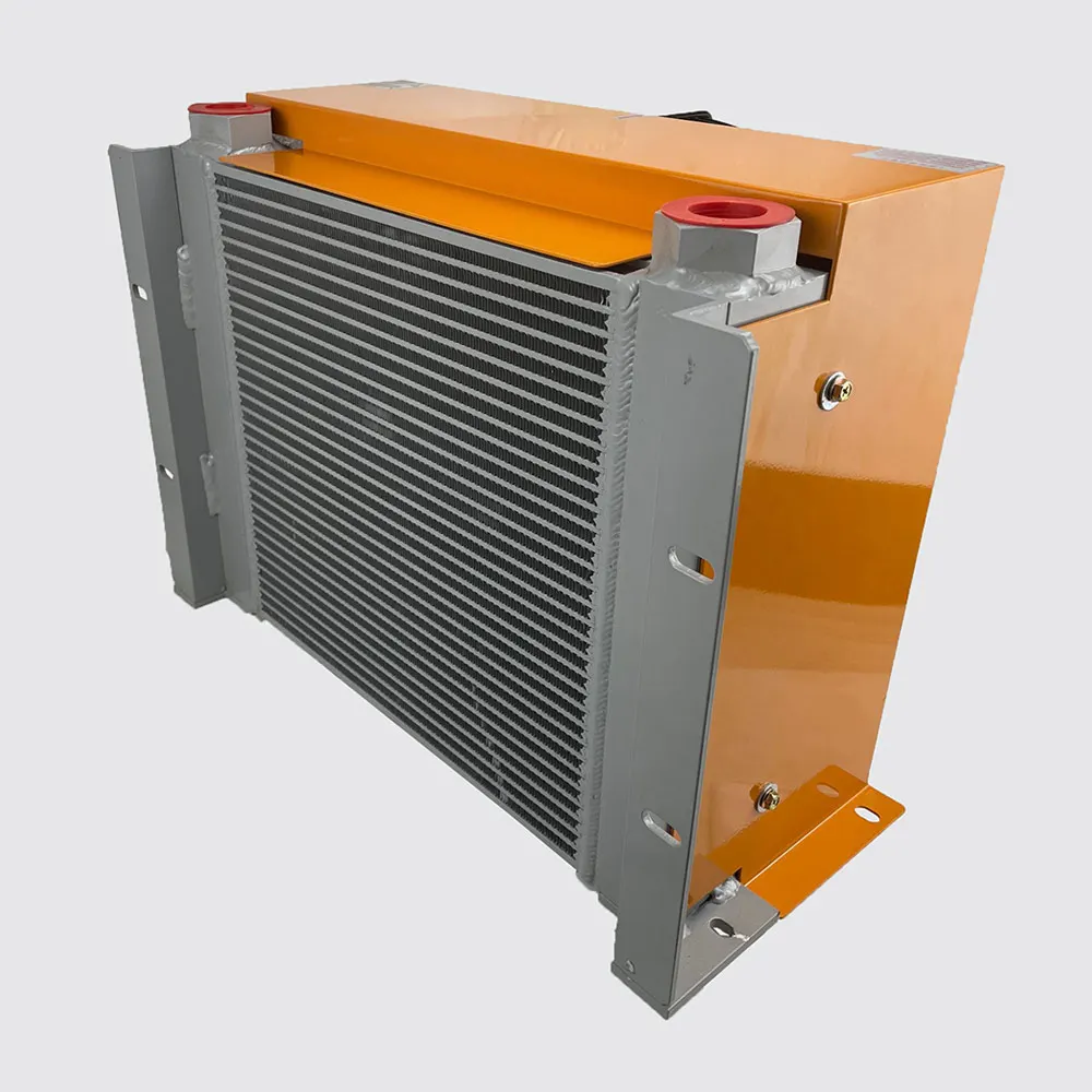 Fabrikpreis AH0608 AH1012T Hydraulikteil-Luftkühler mit CA-Lüfterspannung 12 V/24 V 220 V 380 V Wärmetauscher