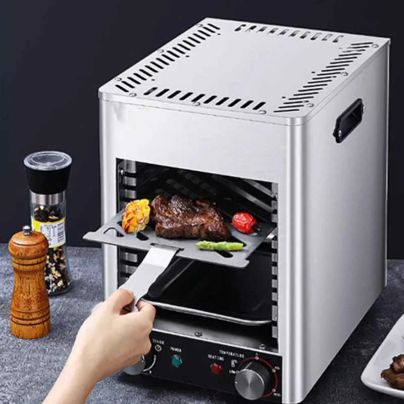 Ultra High Temperature Steak Oven Commercial Electric Grill Steak Machine Home Smokeless Face Stove Automatic