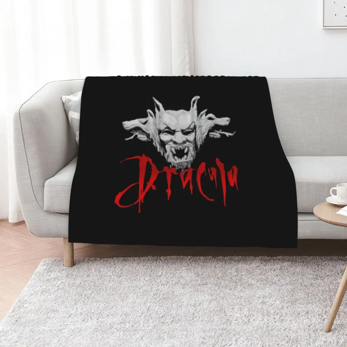 Dracula Bram Stoker Throw Blanket Picnic Beach Plaid on the sofa Blankets For Bed Soft Nap Blankets